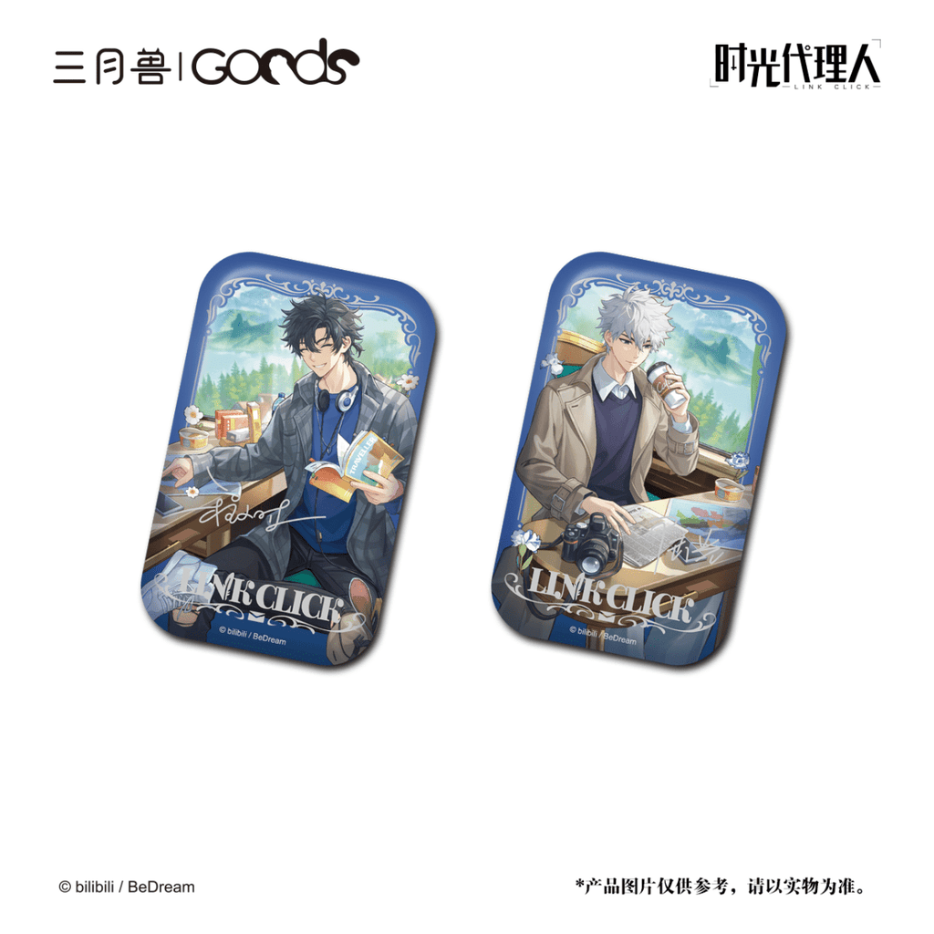 Link Click | Ying Du Lai Xin Series Badge & Polaroid Set