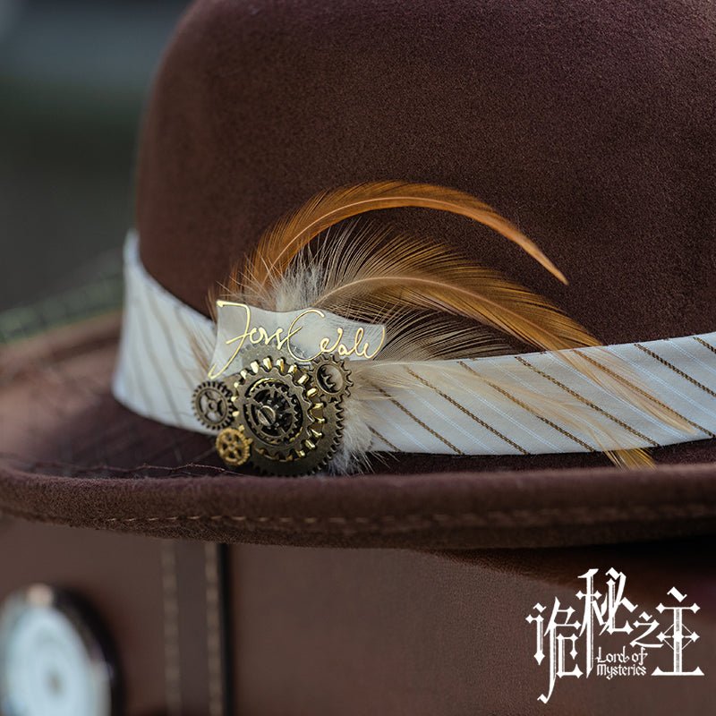 Lord of the Mysteries | Fors Wall's Gear Feather Brooch
