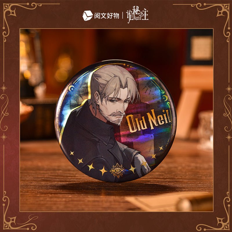 Lord of the Mysteries | Zhi Ye Zhe's Other Side Series Badge & Film Card & Holographic Ticket Blind Box