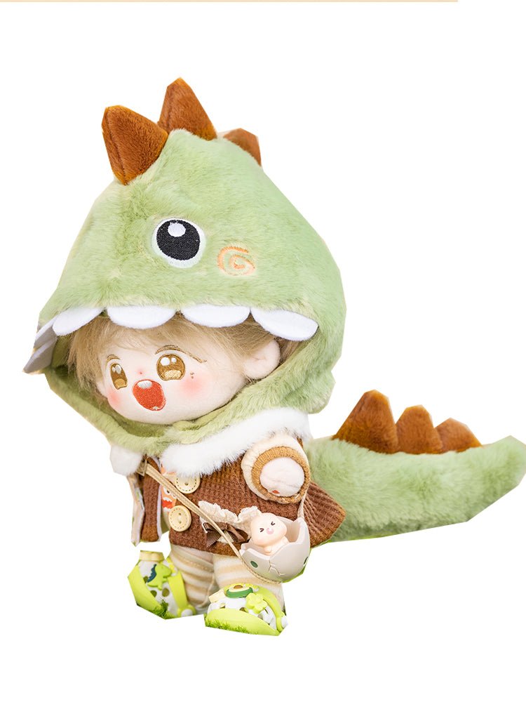 Minidoll 20cm Plush Doll Clothes - Dinosaur Theme MINIDOLL- FUNIMECITY