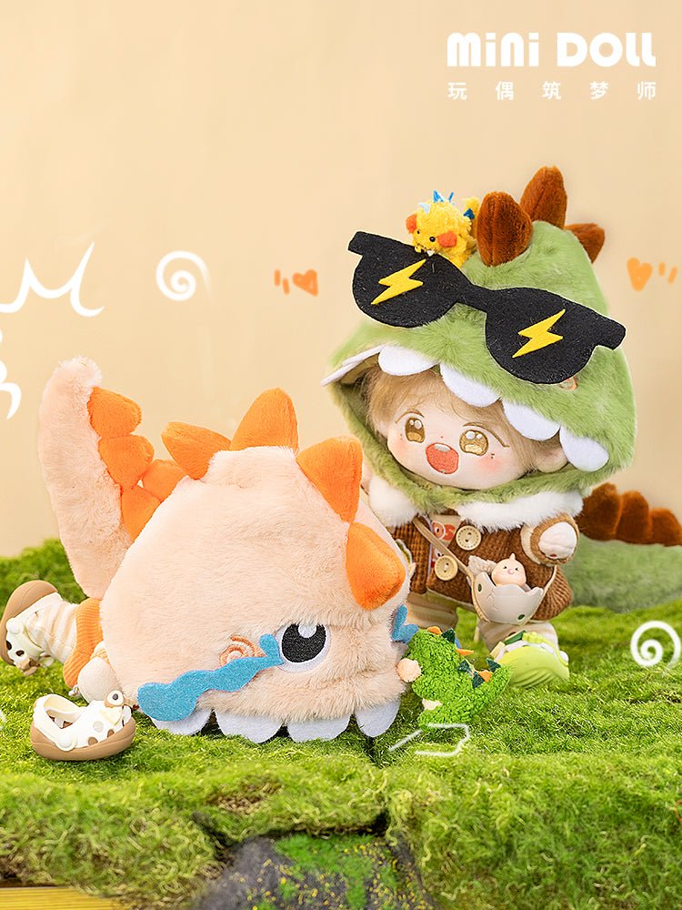 Minidoll 20cm Plush Doll Clothes - Dinosaur Theme MINIDOLL- FUNIMECITY