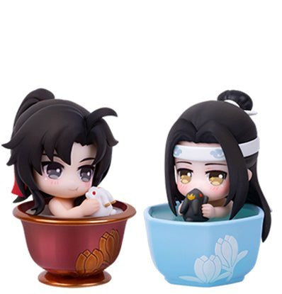 Mo Dao Zu Shi | Chibi Xia Ri Mu Ge Lan Wangji & Wei Wuxian Figurine