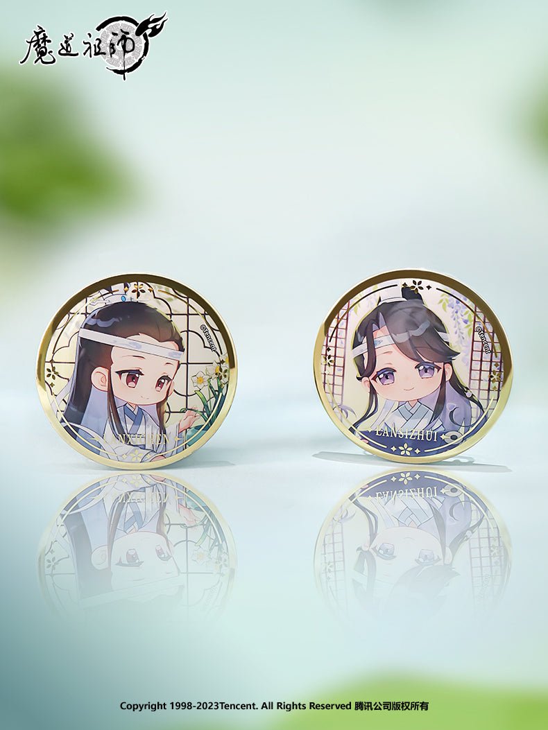 Mo Dao Zu Shi | Chun Hua Chibi Badge Set Nan Man She Anime Goods - FUNIMECITY