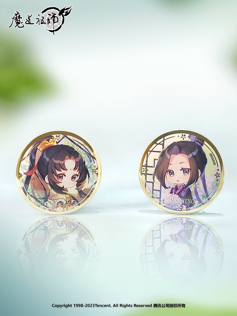 Mo Dao Zu Shi | Chun Hua Chibi Badge Set Nan Man She Anime Goods - FUNIMECITY