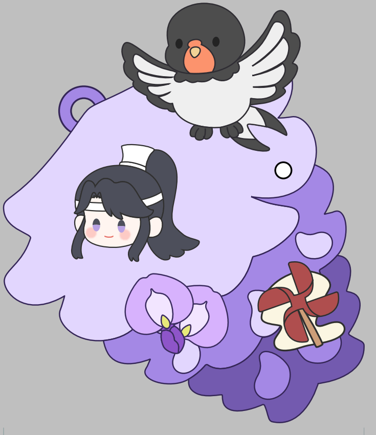 Mo Dao Zu Shi | Hua Yu Mi Ying Series Charm