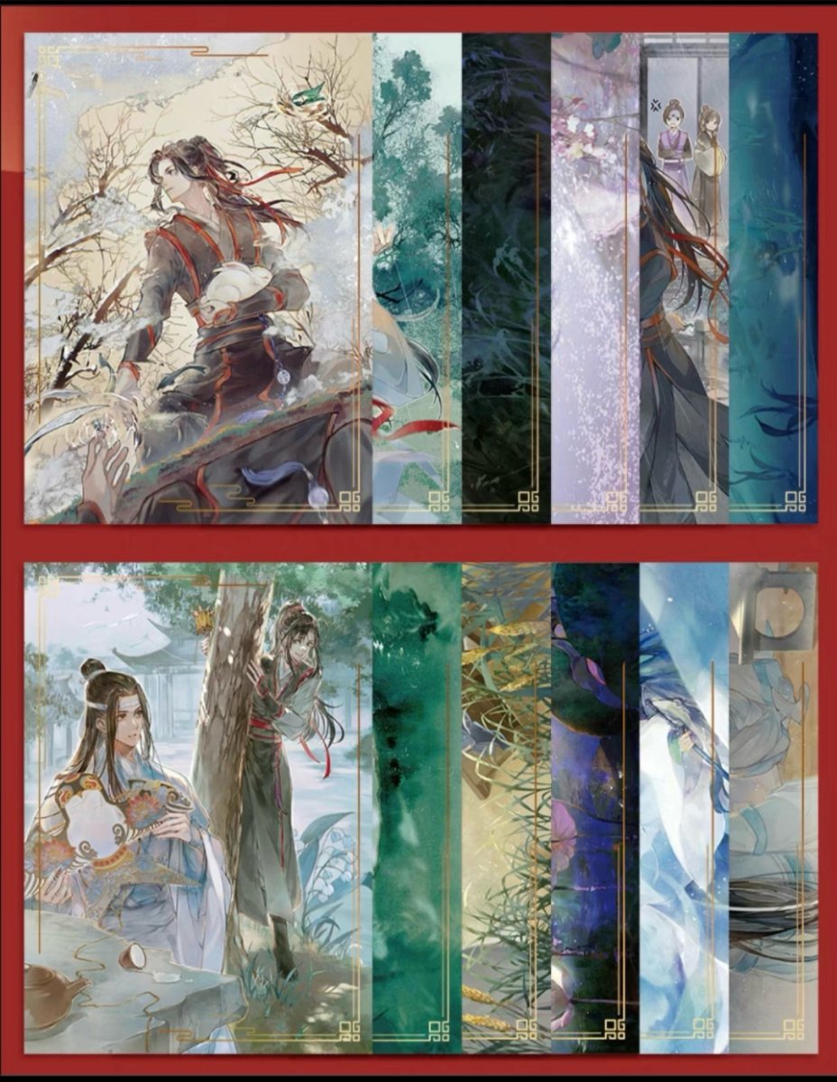 Mo Dao Zu Shi | The 24 Solar Terms Postcard Set