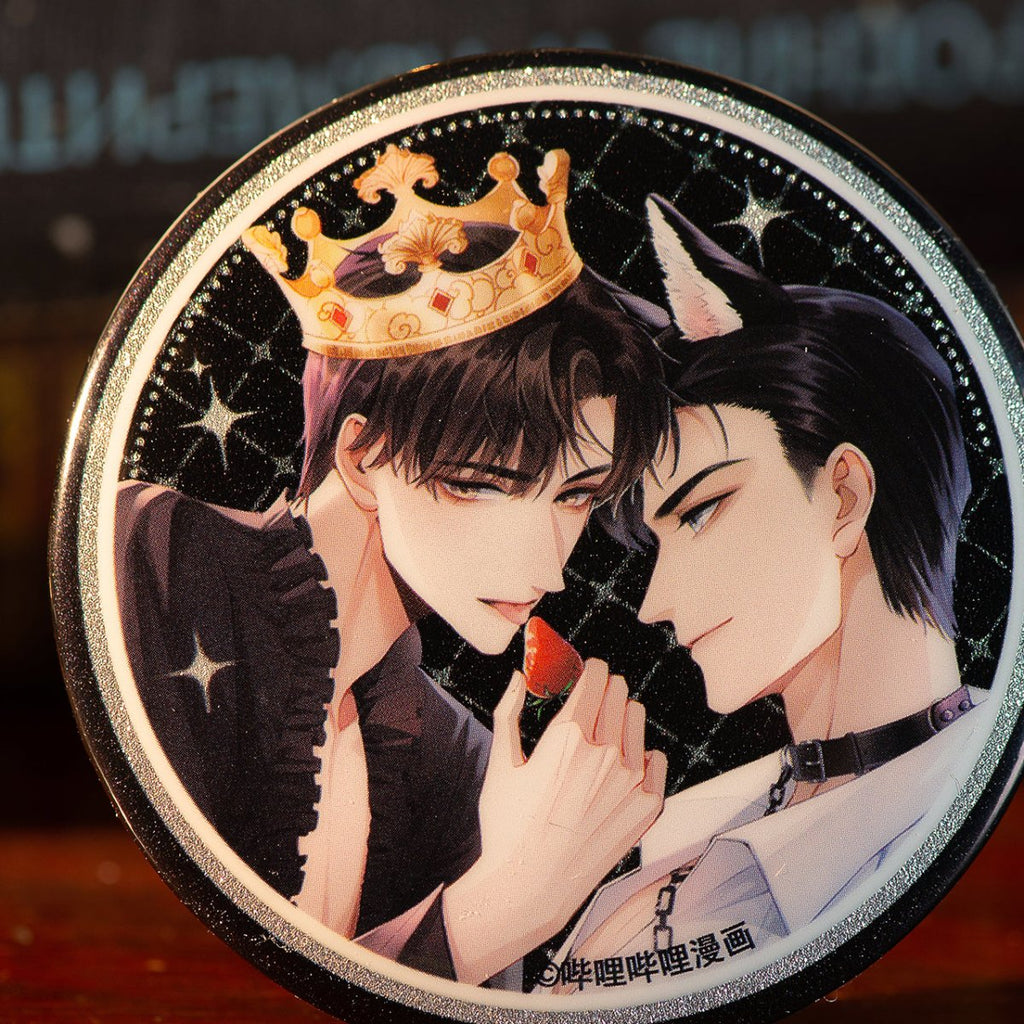 Mr. Dior | Comic Badge Set