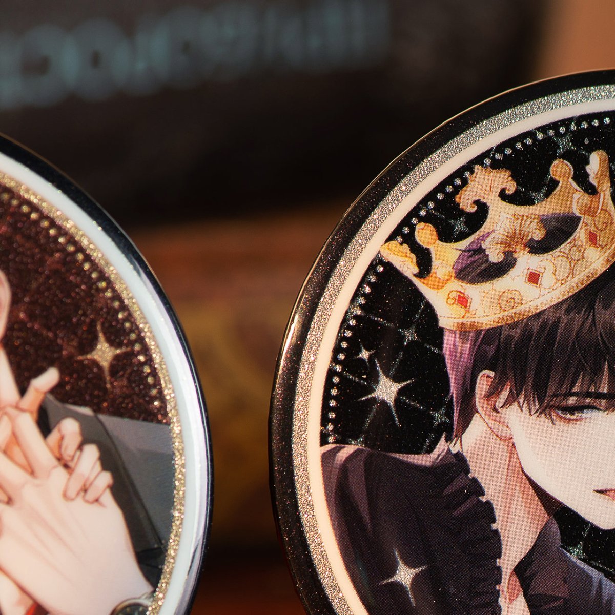 Mr. Dior | Comic Badge Set