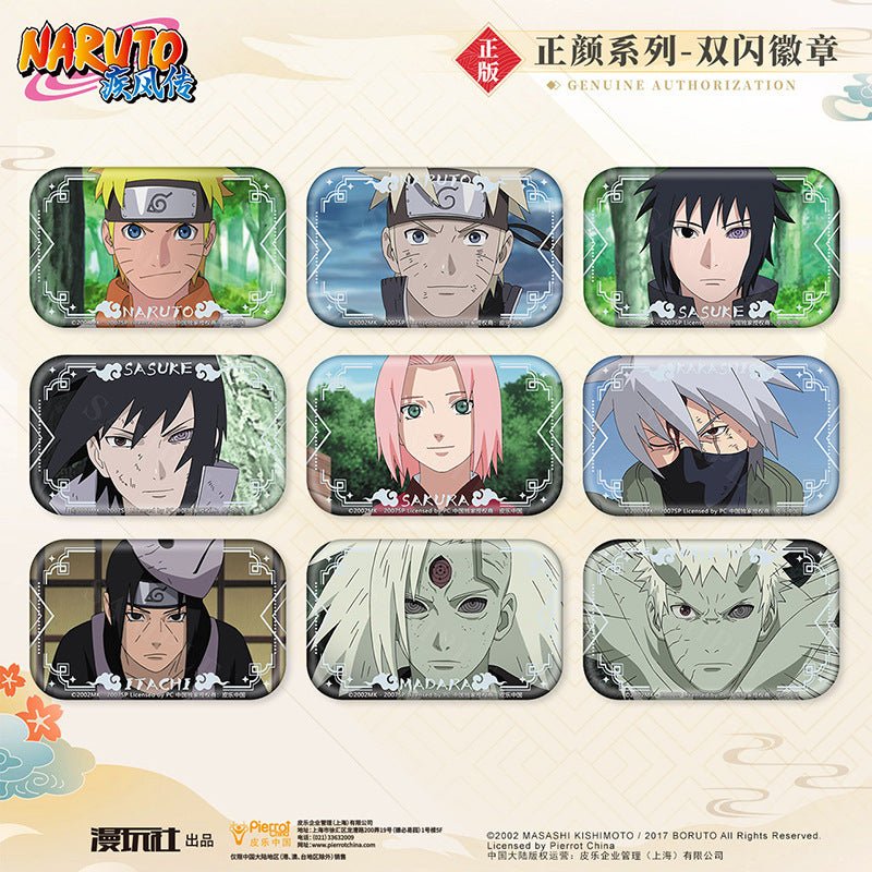 NARUTO | Zheng Yan Series Badge Set XINGHEDONGMAN Anime Badge - FUNIMECITY