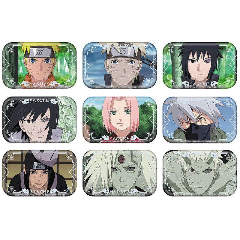 NARUTO | Zheng Yan Series Badge Set XINGHEDONGMAN Anime Badge - FUNIMECITY