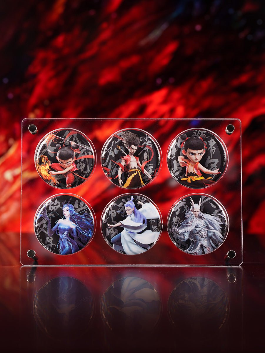 Ne Zha | Badge & Clip & Charm Blind Box Set Fun Crazy Anime Goods - FUNIMECITY