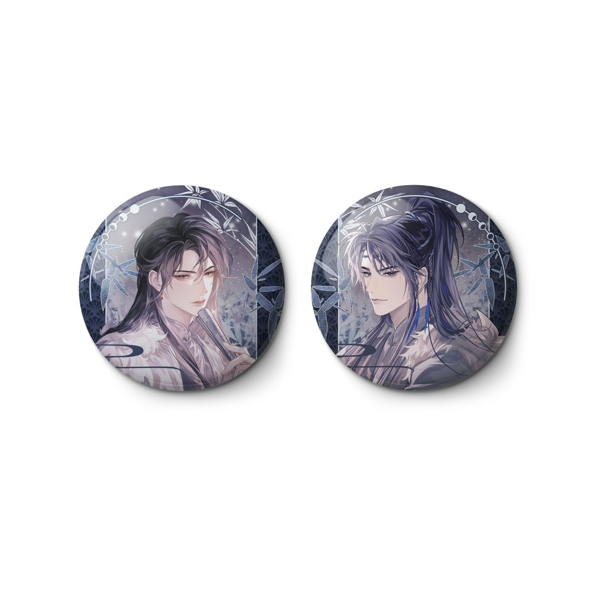 Qiang Jin Jiu | Shen Zechuan Xiao Chiye Zhu Yan Bo Yue Badge Set