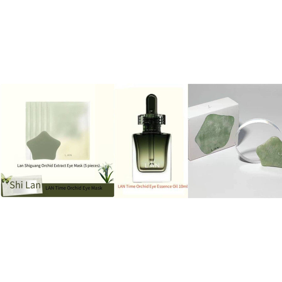 LAN Time Starry Eyes Anti-Wrinkle Firming Anti-Aging Eye Serum Oil: Improves dullness and reduces dark circles.