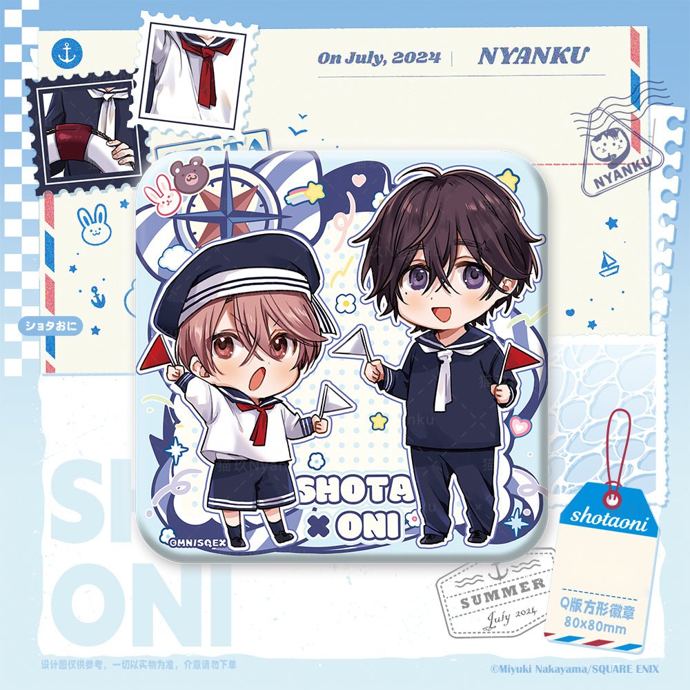 Shota Oni | Badge & Shikishi Board & Quicksand Standee & Acrylic Stand Figure Set Mao Jiu Anime Goods - FUNIMECITY