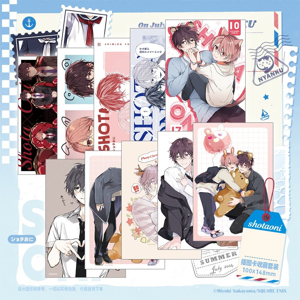 Shota Oni | Badge & Shikishi Board & Quicksand Standee & Acrylic Stand Figure Set Mao Jiu Anime Goods - FUNIMECITY