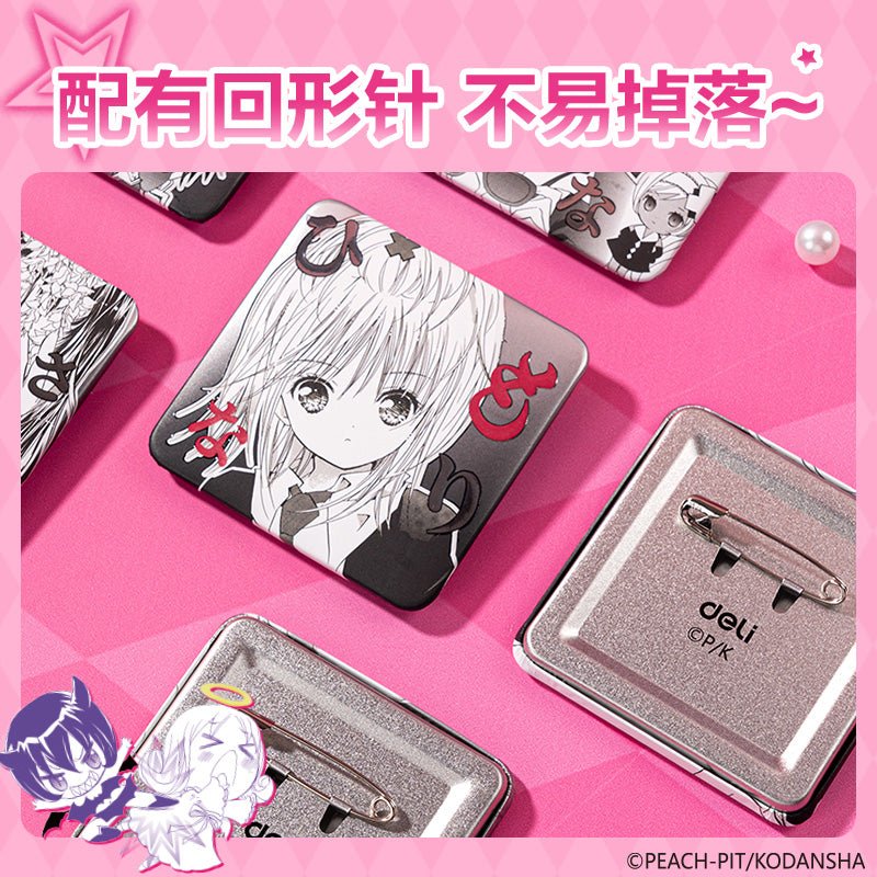 Shugo Chara | Comic Badge Set DELI Anime Goods - FUNIMECITY