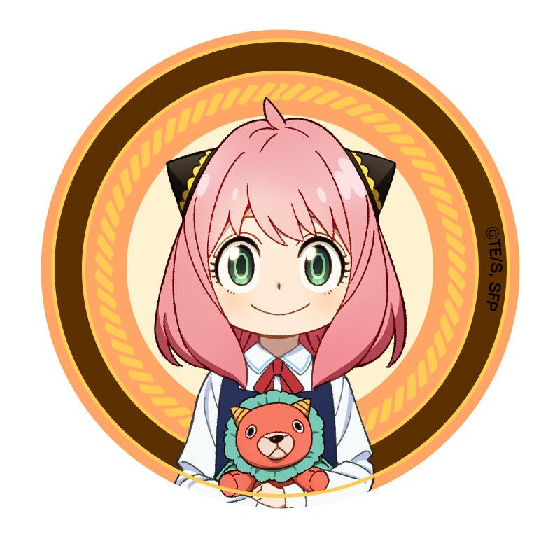 SPY×FAMILY | Badge & Pendant & Acrylic Stand Figure MANCOOL- FUNIMECITY