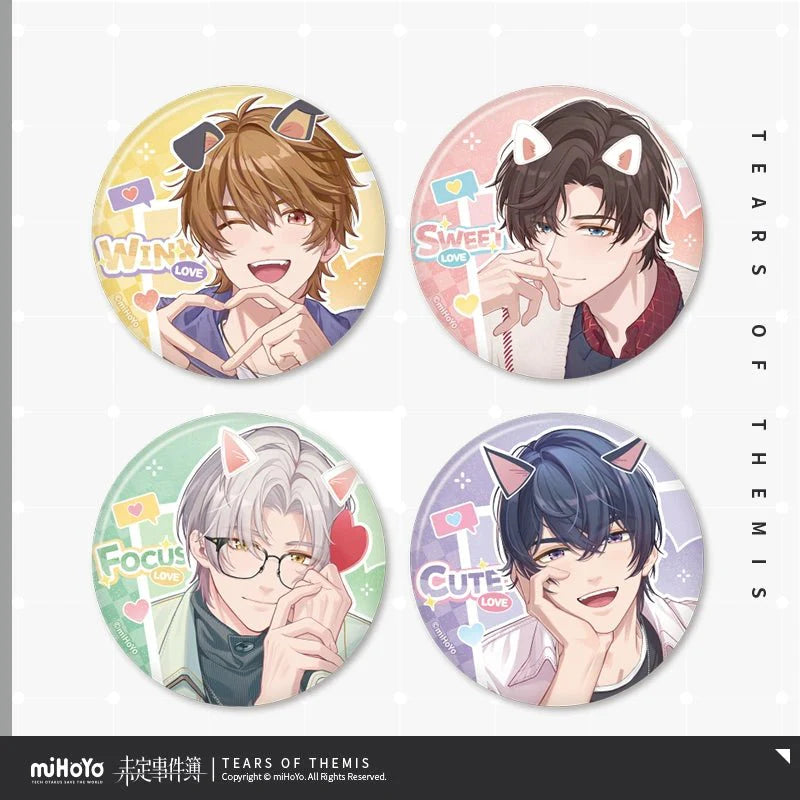 Tears of Themis | Fluffy Romance Series Badge & Photo Card Set miHoYo - FUNIMECITY