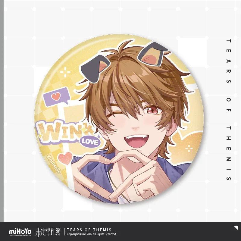 Tears of Themis | Fluffy Romance Series Badge & Photo Card Set miHoYo - FUNIMECITY