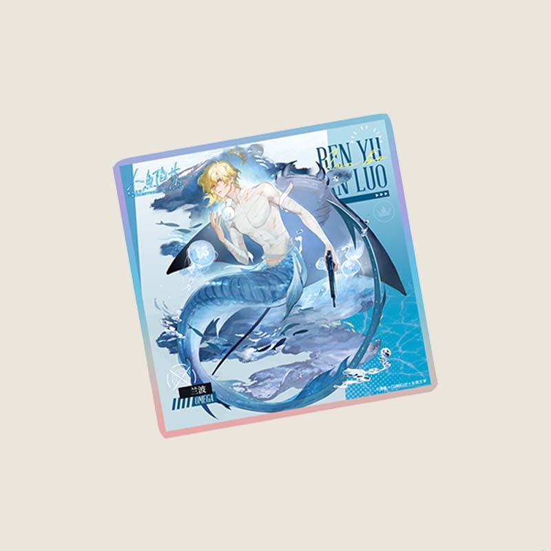 The Falling Merman | CP29 Badge & Acrylic Stand Figure & Shikishi Board Set kigurumi- FUNIMECITY