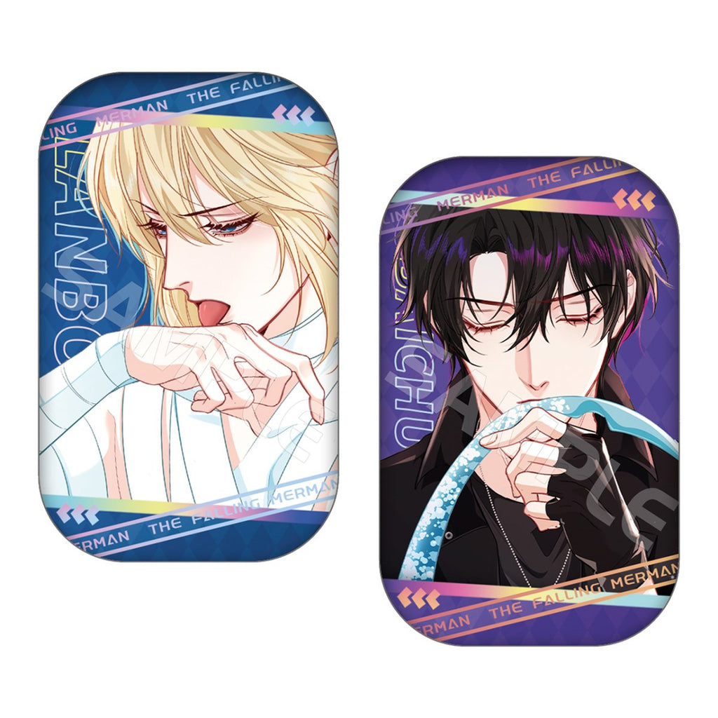 The Falling Merman | Polaroid & Badge & Quicksand Standee Set