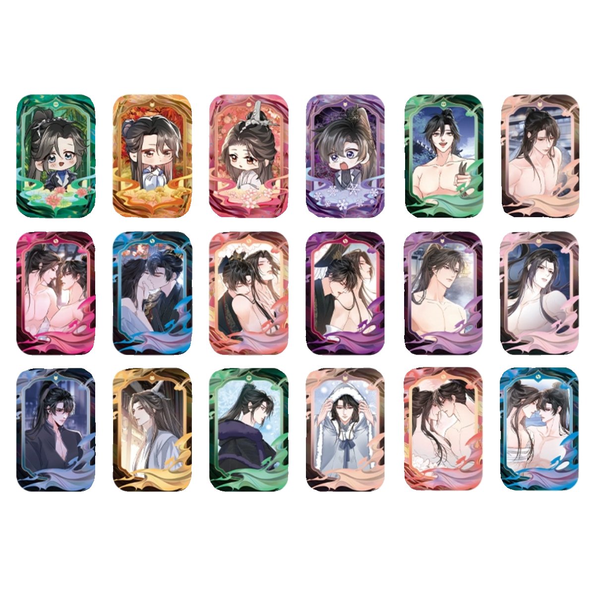 The Husky and His White Cat Shizun | Badge Blind Box Set