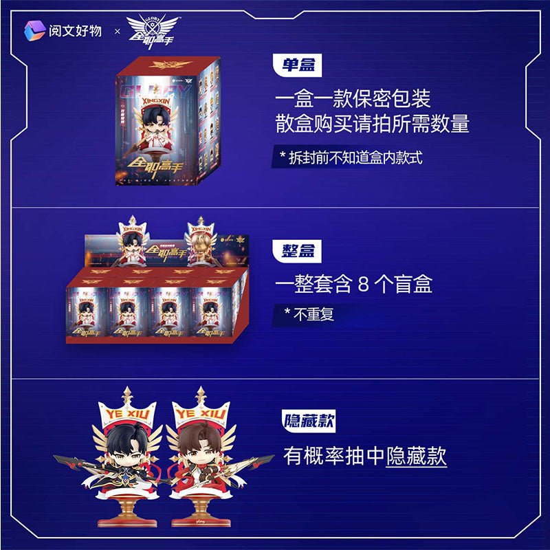The King's Avatar | Rotary Double-side Chibi Nendoroid Doll Blind Box
