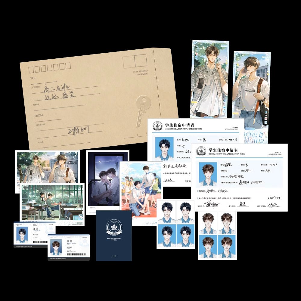 The Only One | Mou Mou Badge & Acrylic Stand Figure & Quicksand Standee Set3 MULING- FUNIMECITY