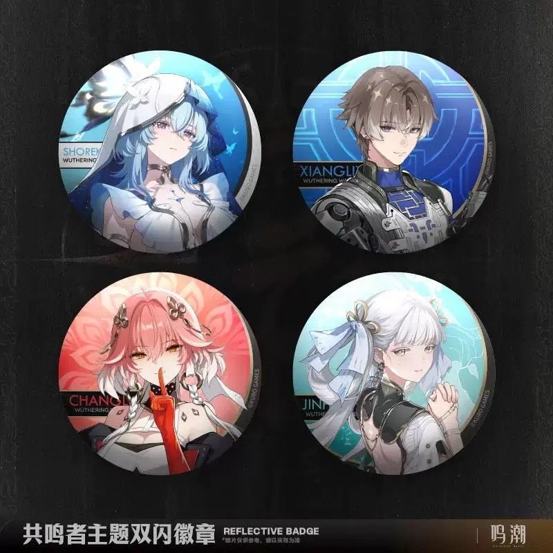 Wuthering Waves | Gong Ming Zhe Series Badge Set