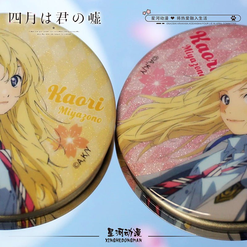 Your Lie in April | Miyazono Kaori Badge Set