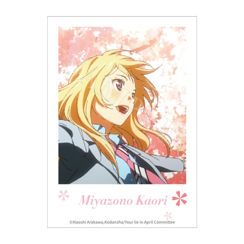 Your Lie in April | Polaroid Set XINGHEDONGMAN Art Card - FUNIMECITY